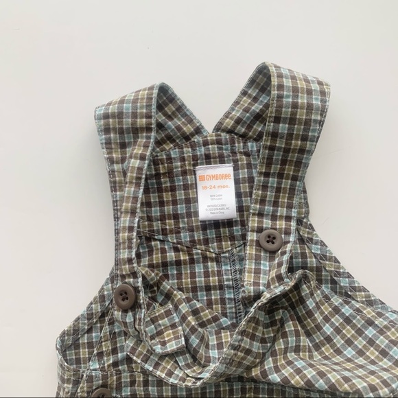 Gymboree Plaid Overalls - Picture 5 of 5